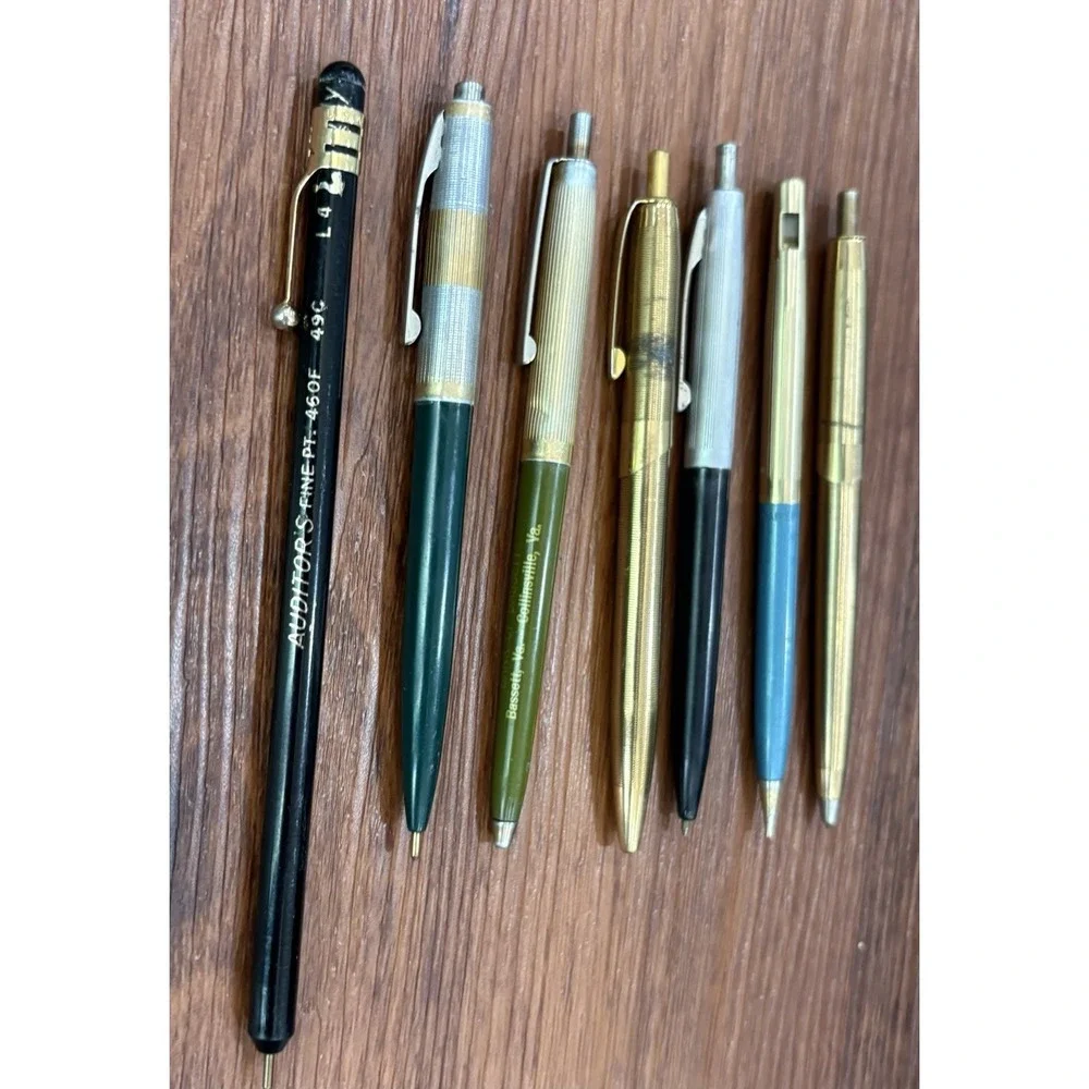 7 Vintage Advertising Pens